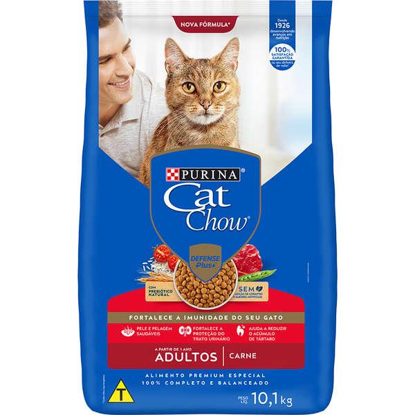 Pet Fênix Rações Cat Chow Adulto Carne 10,1kg Meu catálogo fácil!